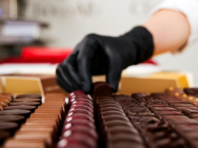 Handcrafted chocolate production at ChocoAlb in Albania