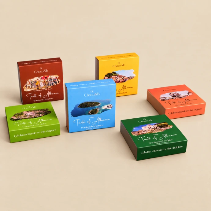 ChocoAlb Classic Albanian chocolate gift boxes