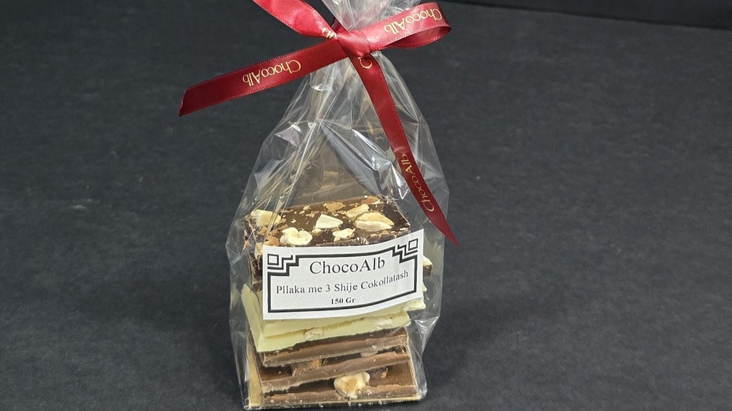 Pllaka Cokollatash me 3 Shije 150g