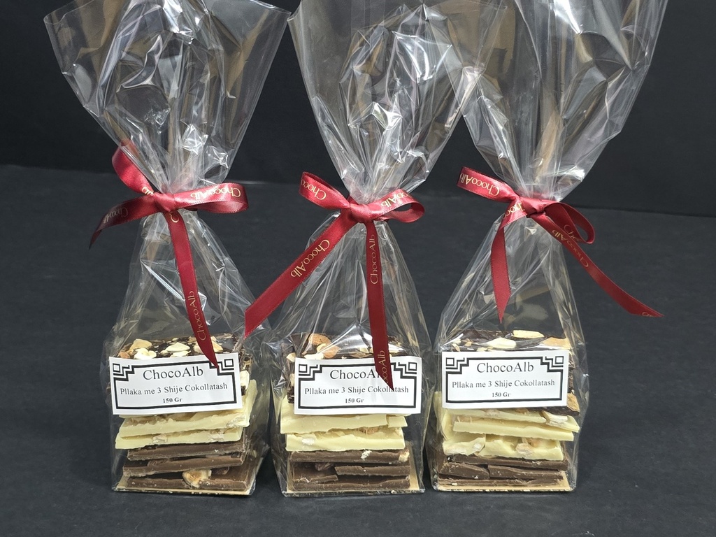 Pllaka Cokollatash me 3 Shije 150g