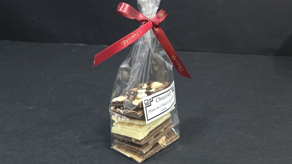 Pllaka Cokollatash me 3 Shije 150g