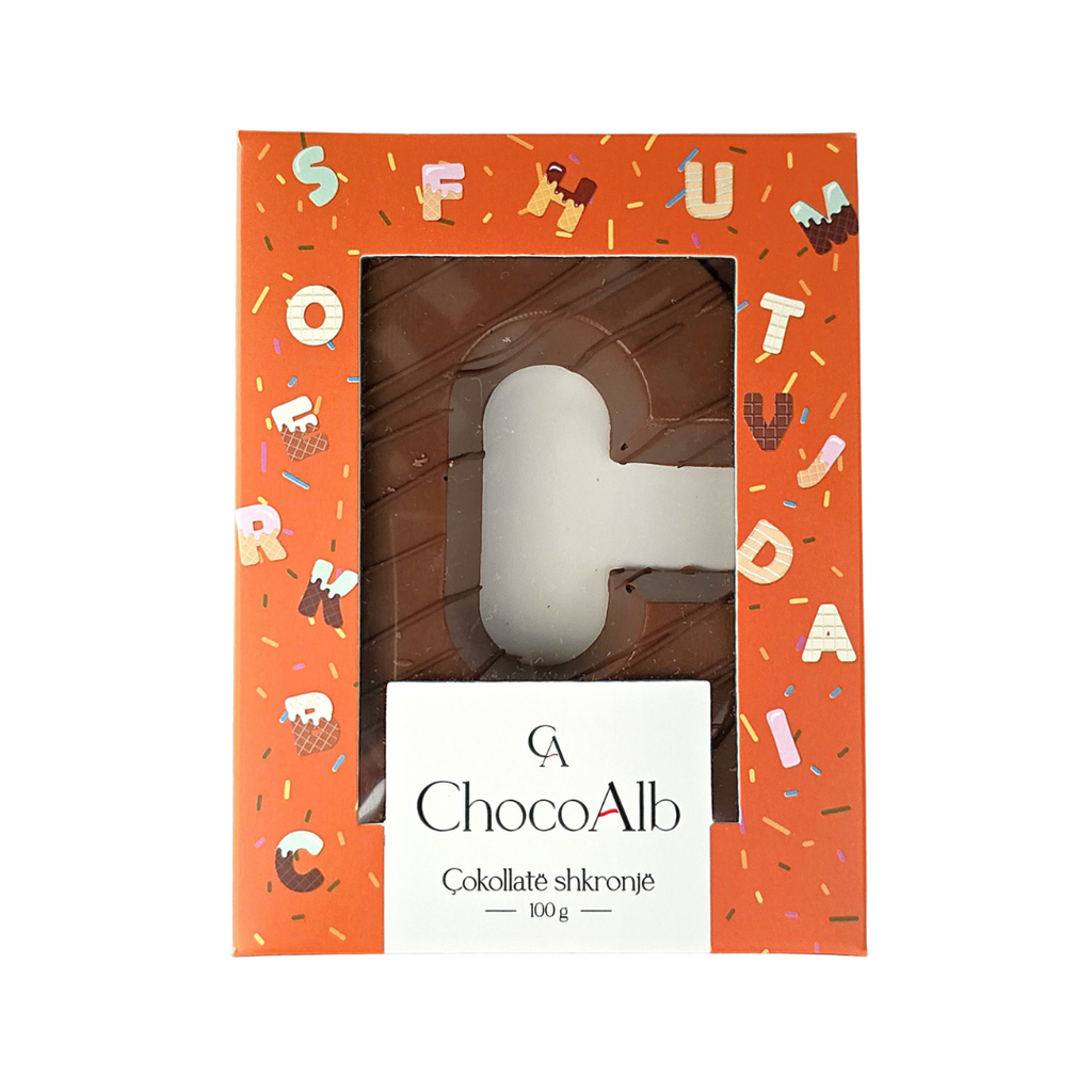 [A173] Chocolate Letter Box 100g – C