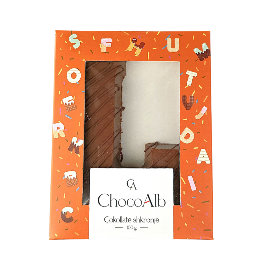 [A182] Chocolate Letter Box 100g – L