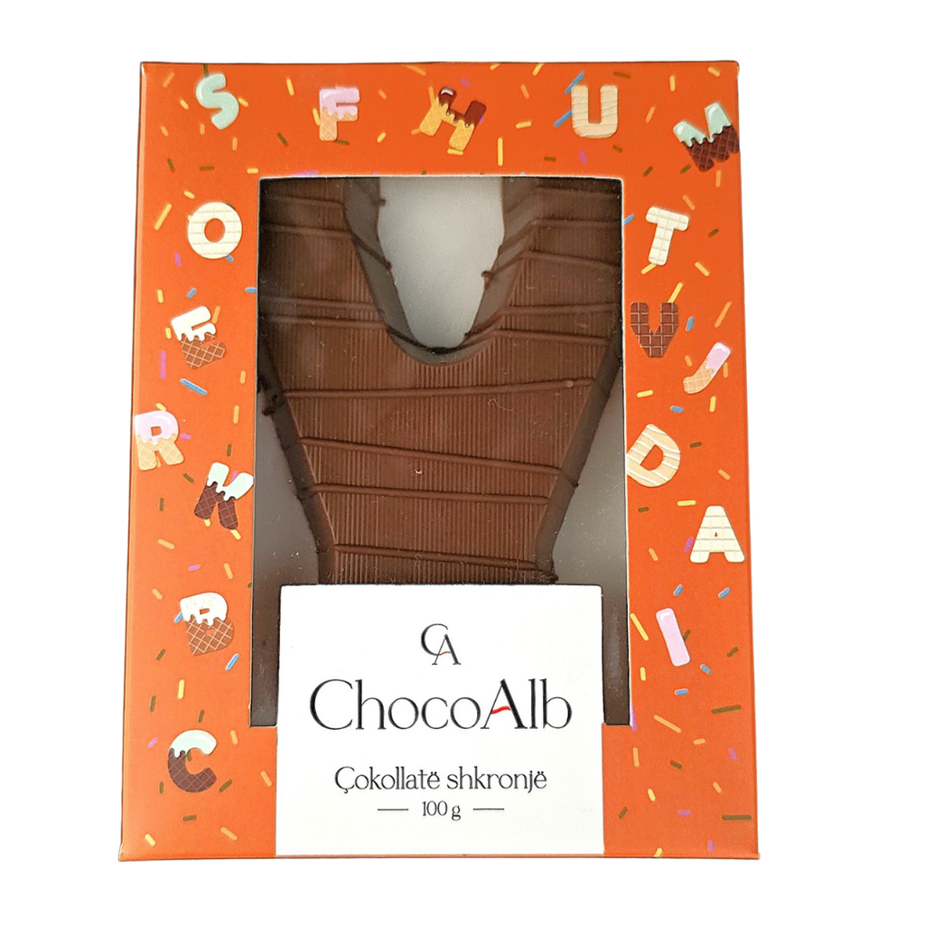 [A194] Kutia Cokollate Shkronje 100g – Y