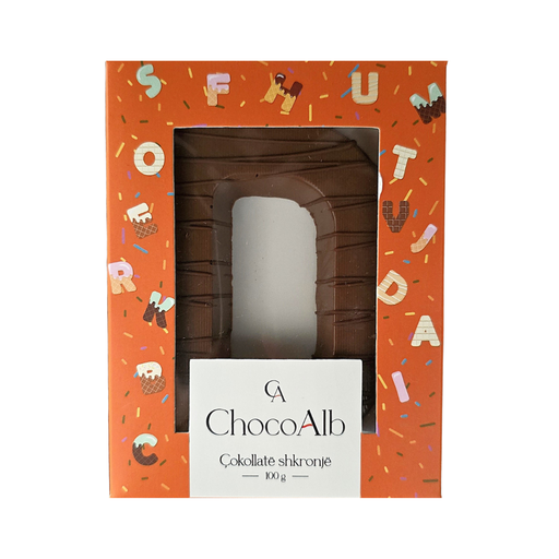 [A174] Chocolate Letter Box 100g – D