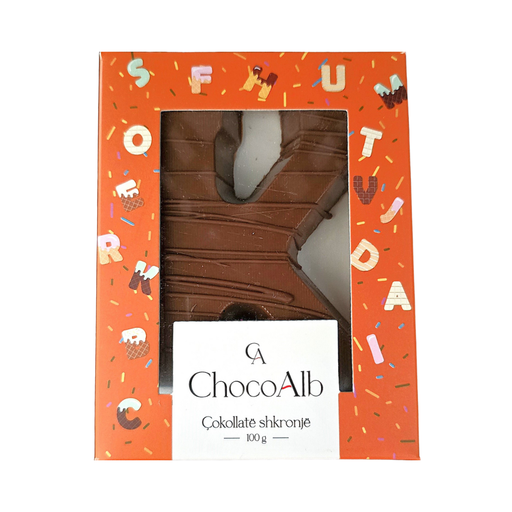 [A181] Chocolate Letter Box 100g – K
