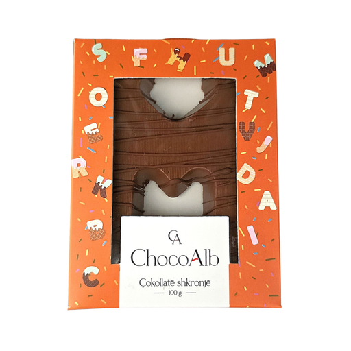 [A183] Chocolate Letter Box 100g – M