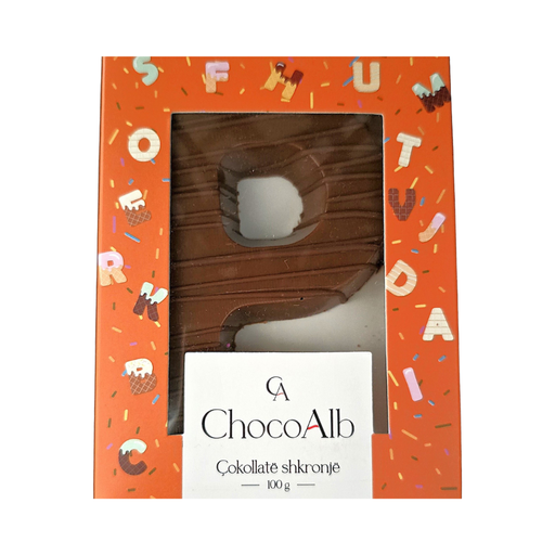 [A186] Chocolate Letter Box 100g – P