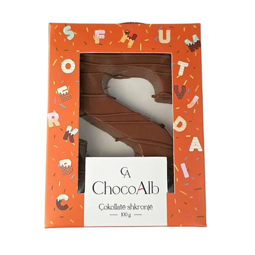 [A189] Chocolate Letter Box 100g – S
